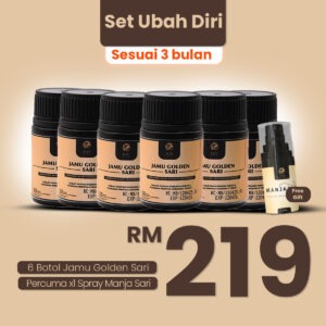 SET 6 BOTOL (SET UBAH DIRI)